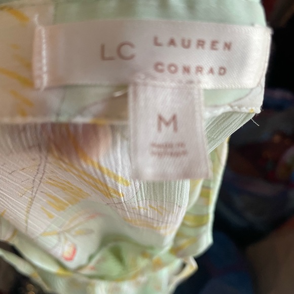 🌸 ♥️ So feminine! Summer sleeveless blouse M L floral light - Picture 4 of 6